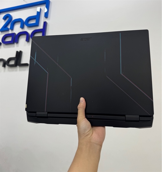 Laptop Acer Nitro AN515-58 - i9 12900H - RTX 3060 - Ram 16/512GB SSD - Pin 78% - Màu đen - Ngoại hình 98% - Màn ám viền hồng - Kèm sạc