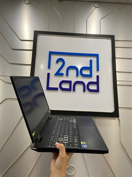 Laptop Acer Nitro AN515-58 - i9-12900H - RTX 3060 - Ram 16/512GB SSD - Pin 78% - Màu đen - Ngoại hình: 98% - Màn ám viền hồng - Kèm sạc 2