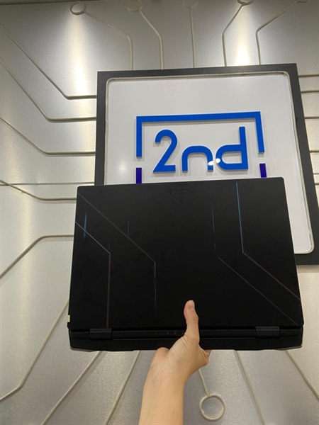 Laptop Acer Nitro AN515-58 - i9-12900H - RTX 3060 - Ram 16/512GB SSD - Pin 78% - Màu đen - Ngoại hình: 98% - Màn ám viền hồng - Kèm sạc