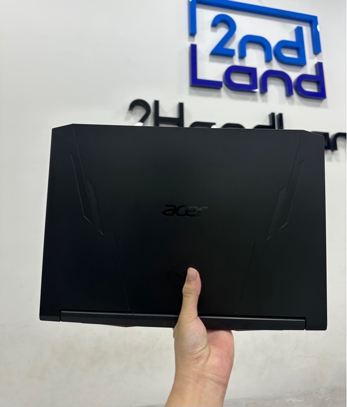 Laptop Acer Nitro ANT515-57 - i7 11800H/RTX 3050 - 16/512GB SSD - Pin 68% - Màu đen - Ngoại hình 97% - Màn 1 đốm phản quang, nứt vỏ nhẹ , touchpad trái phải lờn chập chờn nhẹ - Kèm sạc