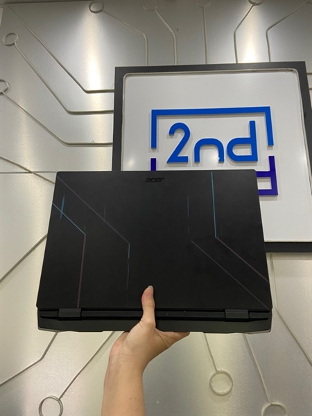 Laptop Acer Nitro5 - AN515-47-X8X9 - AMD Ryzen 7 7735HS - RTX 3050 - Ram 16/512GB SSD - Pin chai - Màu đen - Ngoại hình: 97% - Nút D bị mất dán keo không nhạy. - Kèm sạc