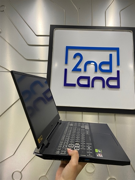 Laptop Acer Nitro5 - AN515-47-X8X9 - AMD Ryzen 7 7735HS - RTX 3050 - Ram 16/512GB SSD - Pin chai - Màu đen - Ngoại hình: 97% - Nút D bị mất dán keo không nhạy. - Kèm sạc 2