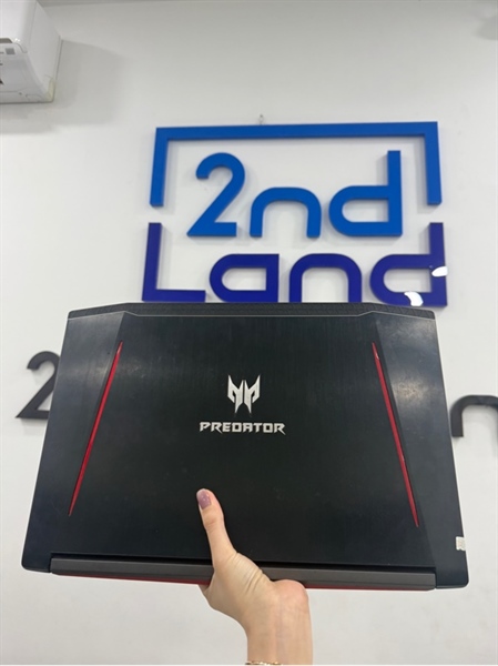 Laptop Acer Predator G3572 - i7 7700HQ - GTX 1060 - 8/256GB SSD/1TB HDD - Màu đen - Pin 87% - Ngoại hình 97% - Màn hồng - Kèm sạc