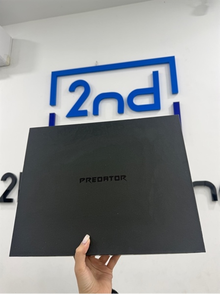 Laptop Acer Predator Helios 16-71 - i7 13700HX - 16/512GB SSD - RTX 4070 - 2K - 240Hz - Màu xanh - Pin 77% - Ngoại hình 98% - Màn hồng nhẹ - Kèm Box , sạc