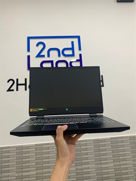 Laptop Acer Predator Helios 300 PH315-55 - RTX 3060 6GB - i7-12700H - 16GB/512GB/512GB SSD - Màu đen - Pin 76% - Ngoại hình: 98% - Body, kèm sạc 1