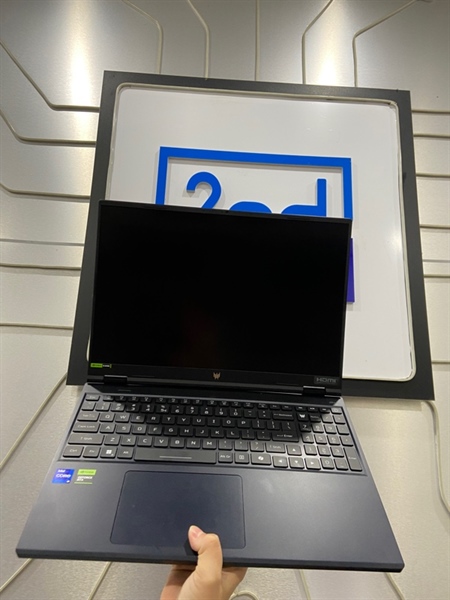 Laptop Acer Predator PHN16-72 - I9-14900H - Ram 32gb RTX 4060 SSD 1T SSD 512GB - Pin 90% - Màu đen - Ngoại hình: 98.5% - Kèm sạc 1