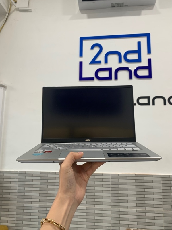 Laptop Acer Swift 3 SF314-43 - Ryzen 5 5500U - Ram 16GB/SSD 512GB - Màu trắng - Pin 66% - Ngoại hình: 98% - Body