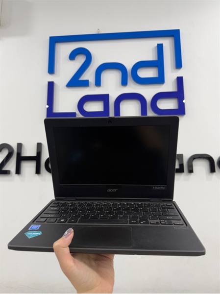 Laptop Acer Travelmate B311-31 - Intel Celeron N4020 - 4/128GB SSD - Màu đen - Pin 80% - Ngoại hình 97% - Màn hồng nhẹ - Kèm sạc 2