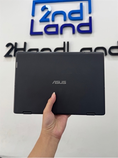 Laptop Asus BR1100FK - intel Silver N6000 - Ram 4/256GB SSD - Pin 78% - Màu đen - Ngoại hình 96% - Màn cảm ứng 360 - Màn ám viền đỏ - Kèm sạc