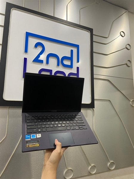 Laptop Asus Expertbook B1400CEAEV-B1400 CEAE - i3 1115 G4 - Ram 12/256GB SSD - Pin 83% - Màu xanh - Ngoại hình: 97% - Body - Kèm sạc 1