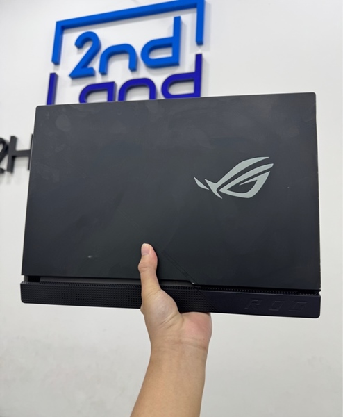 Laptop Asus Gaming ROG Strix SCAR 15 G533ZM-LN2210W - Màn 240Hz - i7 12700H - RTX 3060 - Ram 16Gb / 1TB SSD (98%) - Pin 75% -Màu đen - Ngoại hình 97% - màn ám viền hồng, phản quang 1 đốm nhẹ - Kèm sạc