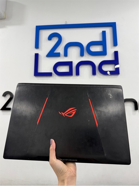 Laptop Asus GL553VD - i5 7300HQ - GTX 1050 - Ram 8/1TB HDD - Màu đen - Pin 77% - Ngoại hình 97% - Màn ám hồng , hở sáng , phản quang - Kèm sạc