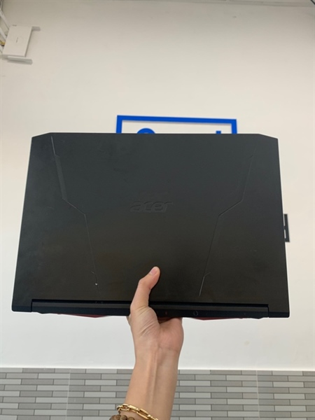 Laptop Asus Nitro 5 An515-45 - Ryzen 5 5600H - GTX 1650 - 8/512SSD - Màu đen - Pin 63 - Ngoại hình: 98% - Màn trầy, ám hồng nhẹ - Body, kèm sạc