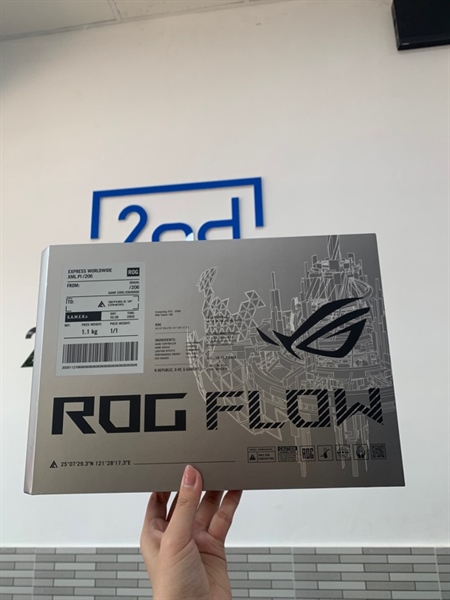 Laptop Asus ROG Flow Z13 GZ301VU - I9-13900H - RTX 4050 - 16GB/1TB SSD - Màu đen - Pin 79% - Ngoại hình: 98% - Fullbox