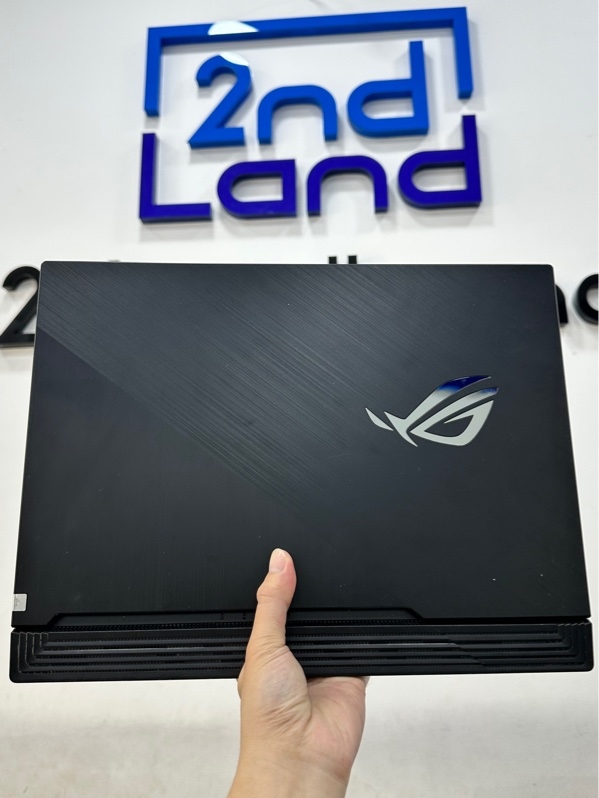 Laptop Asus ROG Strix G512LI - Màn 144Hz - i5 10300H/GTX 1650TI - Ram 8/512GB SSD - Pin 64%- Màu đen - Ngoại hình 97% - Ám viền - Kèm sạc
