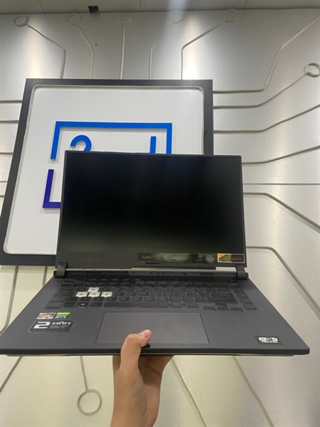 Laptop Asus ROG Strix G513IE - Ryzen 7 4800H - Ram 16/512GB SSD - RTX 3050Ti - Pin 82% - Màu đen - Ngoại hình: 98% - Kèm sạc 1