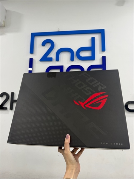 Laptop Asus Rog Strix G513IE - Ryzen 7 4800H/RTX 3050Ti - 16/512GB SSD+1TB SSD - Màu xám - Pin 67% - Ngoại hình 96% - Màn cong nhẹ , màn phản quang 1 đốm , tróc nhiều phím - Kèm Box , sạc 200W