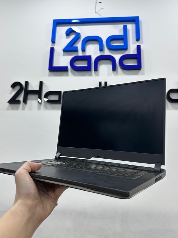Laptop Asus ROG Strix G513IH - Màn 144Hz - Ryzen 7 4800H/GTX 1650 - Ram 32/512GB (76%) - Pin 63% - Màu đen - Ngoại hình 97% - Hư 1 phần led viền Phím tróc Màn phản quang - Kèm sạc