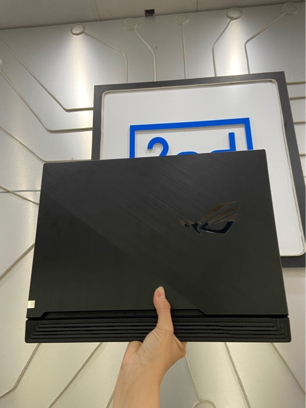 Laptop Asus ROG Strix G531GT - i7-9750H - Ram 8/512Gb (ssd chạy hơn 16000 giờ) - GTX-1650 - Pin 74% - Màu đen - Ngoại hình: 97% - Màn ám hồng - Kèm sạc