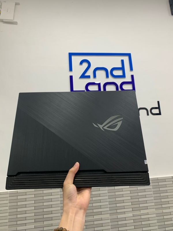 Laptop Asus ROG Strix G531GV - RTX 2060 - i7-9750H - 16GB/512GB SSD - Màu đen - Pin 50% - Ngoại hình: 97% - Mất led đáy 1 bên - Kèm sạc