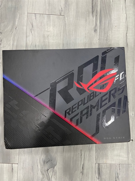 Laptop Asus Rog Strix G531GW - 240Hz - i7-9750H - Ram 32/1TB SSD 2TB - SSD - RTX 2070 - Pin 62% - Màu đen - Ngoại hình: 97.5% - Cấn góc - FullBox 3