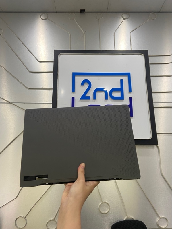 Laptop Asus Rog Zephyrus G14 GA401QC - AMD Ryzen 7 5800HS - RTX 3050 - Ram 24/512GB - Màu đen - Ngoại hình: 97% - Kèm sạc