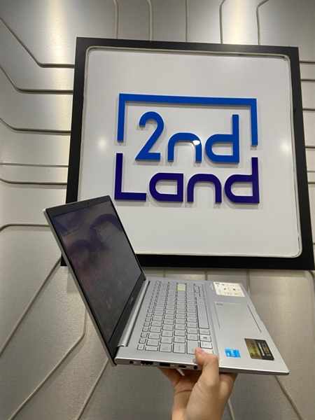 Laptop Asus Tek Vivobook - I3-1115G4 - Ram 8GB SSD 512GB - Pin 85% - Màu bạc - Ngoại hình: 98% - Màn ám viền vàng - Kèm sạc 2