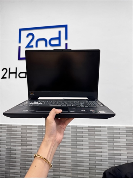 Laptop Asus Tuf 15 - GTX 1650 - i5-10300H - 16/512SSD - Màu đen - Pin 100% đã thay - Ngoại hình 98% - Màn in phím nhẹ - Body, kèm sạc 1
