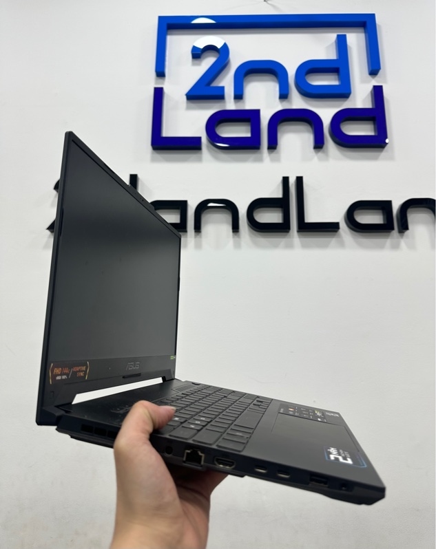 Laptop Asus TUF A15 FA507NUR - Màn 144Hz - Ryzen 7 7435HS/RTX 4050 - Ram 16/512GB SSD - Pin 93% - Màu đen - Ngoại hình 97% - Kèm sạc