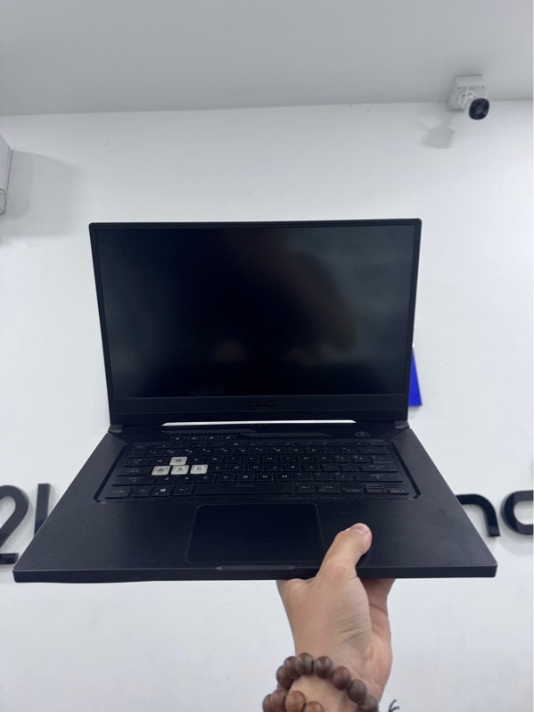 Laptop Asus TUF Dash F15 FX516PM - i7-11370H/RTX3060 - 16/512GB ssd - Màu đen - Pin 65% - Ngoại hình 98% - thiếu 2 ốc đáy, ổ sức khoẻ 91%, màn phản quang nhiều, vàng viền nhẹ - kèm sạc