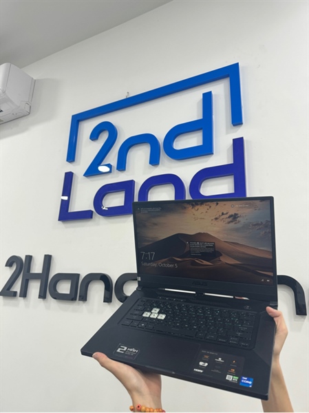 Laptop Asus Tuf Dash F15 - i7 11370H - 8/512GB SSD - RTX 3050 ti - Pin73% - Ngoại hình 98% - FullBox