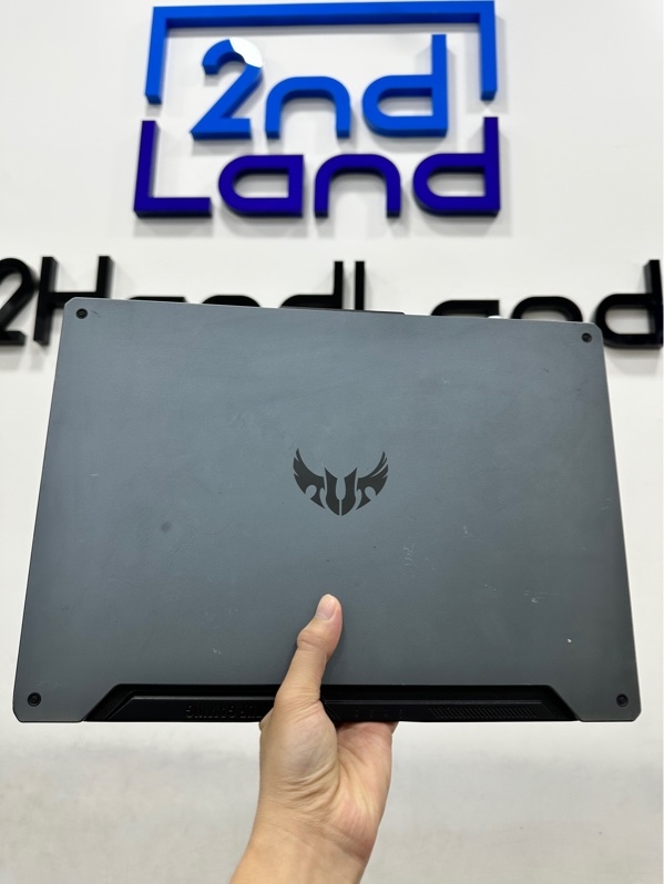Laptop Asus Tuf F15 FA506II - Ryzen 7 4800H/GTX 1650 Ti - Ram 16/512GB SSD - Pin hư - Màu đen - Ngoại hình 96% - Kèm sạc