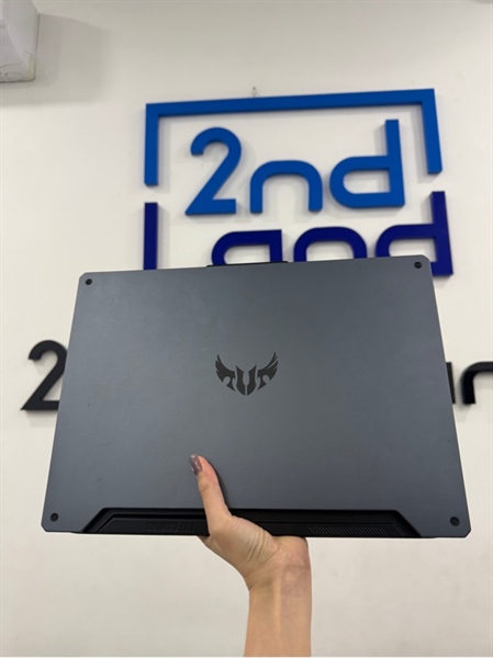 Laptop Asus Tuf F15 FX506IH - i5 10300H - 8/512GB SSD - GTX 1650 - Màu xanh - Pin 68% - Ngoại hình 98% - Màn hồng - Kèm sạc