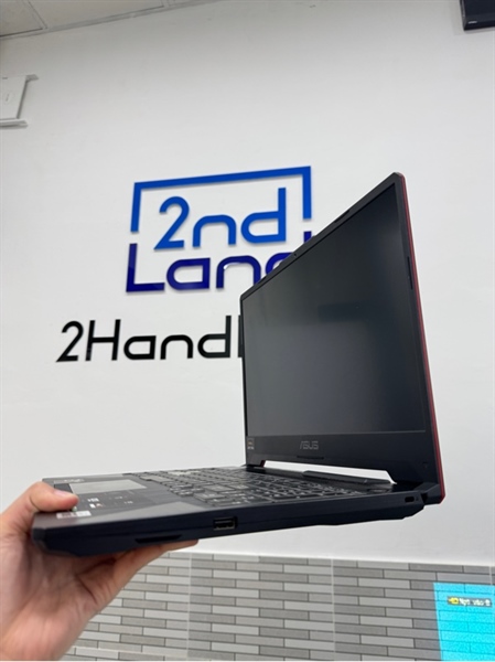 Laptop Asus Tuf F15 - i5-10300H, GTX1650 4GB Vram, Ram 8GB/512GB SSD - Đen - pin 74% - Ngoại hình: 98% - Màn xước mèo, ám viền- Kèm sạc 2