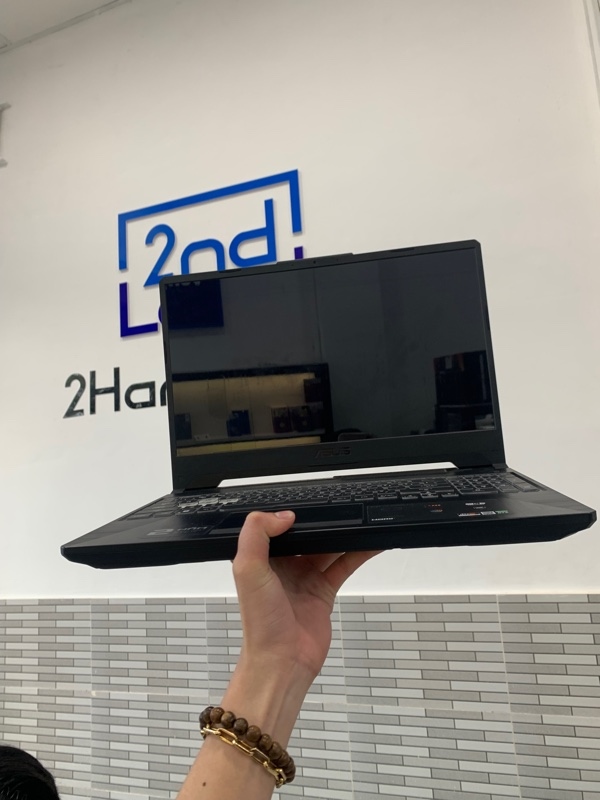 Laptop Asus Tuf F15 - i7-11800H - Ram 16GB/512GB SSD - RTX 3050 4GB - Màu đen - Pin 80% - Ngoại hình: 98% - Fullbox