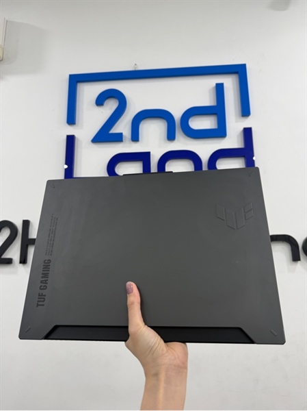 Laptop Asus Tuf F15 - Model FX507VU - i7 13620H - 24/512GB SSD - Card RTX 4050 - Màu đen - Pin 83% - Ngoại hình 97.5% - Viền trầy xước nhẹ - Kèm sạc 240W