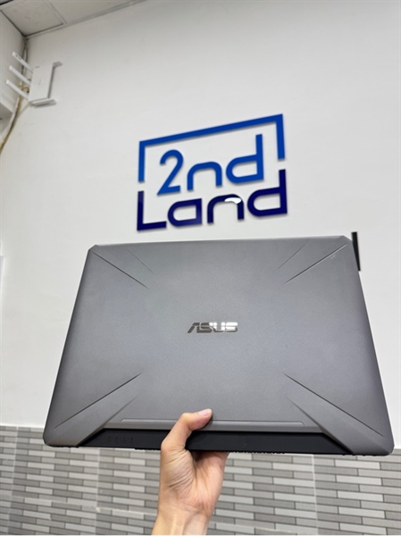 Laptop Asus TUF FX 505DU - Ryzer 7-3750H - GTX 1660Ti - 16/512SSD - Màu đen - Pin 70% - Ngoại hình 97% - Màn phản quang, tróc nhiều phím, bể mặt D, liệt phím nhiều, loa rè - Body, kèm sạc