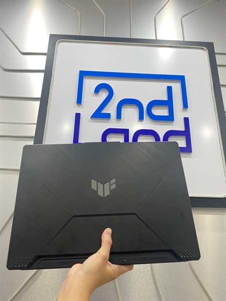 Laptop Asus Tuf Gaming A15 - AMD Ryzen 5 4600H - GTX 1650 - 16/512gb SSD - Pin 75% - Màu đen - Ngoại hình: 98% - Body - Kèm sạc