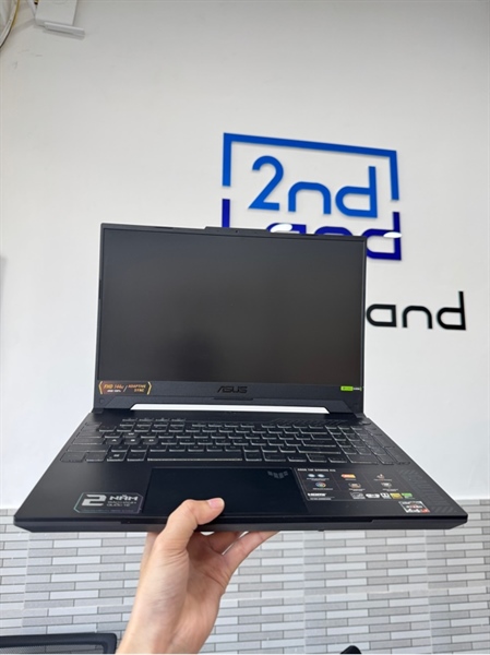 Laptop Asus TUF Gaming A15 - AMD Ryzen 7 7435HS - RTX 4050(6GB) - 16/512GB SSD - Màu đen - Pin 94% - Ngoại hình 98% - Body, kèm sạc - BH TGDD 1