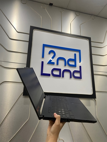 Laptop Asus Tuf Gaming A15 - AMD Ryzen 7 7735HS - RTX 4060 - Ram 16/512GB SSD - Pin 87% - Màu đen - Ngoại hình: 98% - Màn cháy viền đỏ nặng - Body - Kèm sạc 2