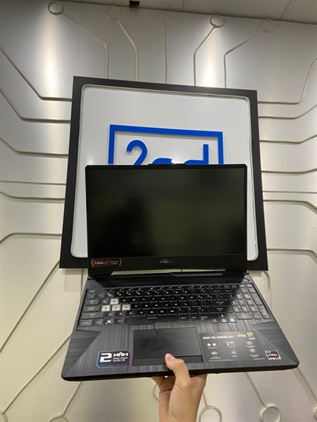 Laptop Asus Tuf Gaming A15 FA506NER - Ryzen 7 7435HS - RTX 2050 - Ram 16/512GB SSD - Pin 90% - Màu đen - Ngoại hình: 99% - Kèm sạc - Còn bảo hành điện máy xanh 19/06/2027 1