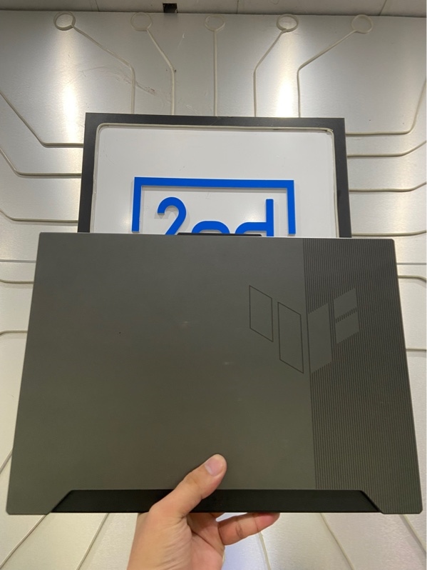 Laptop Asus Tuf Gaming A15 FA507RC - AMD Ryzen 7 6800H - Ram 8/512GB SSD - Sức khỏe ổ 96 - RTX 3050 - Pin 70% - Màu đen - Ngoại hình: 95% - Màn in phím nhẹ, ám hồng nhẹ - Kèm sạc