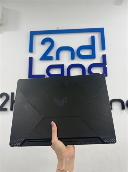 Laptop Asus Tuf Gaming a15 fx506icb - Ryzen 5 4600h - RTX 3050 - Ram 8/512GB SSD - Màu đen - Pin 66% - Ngoại hình 97% - Màn trầy cấn phím, có đốm phản quang , cấn góc nhẹ - Kèm sạc