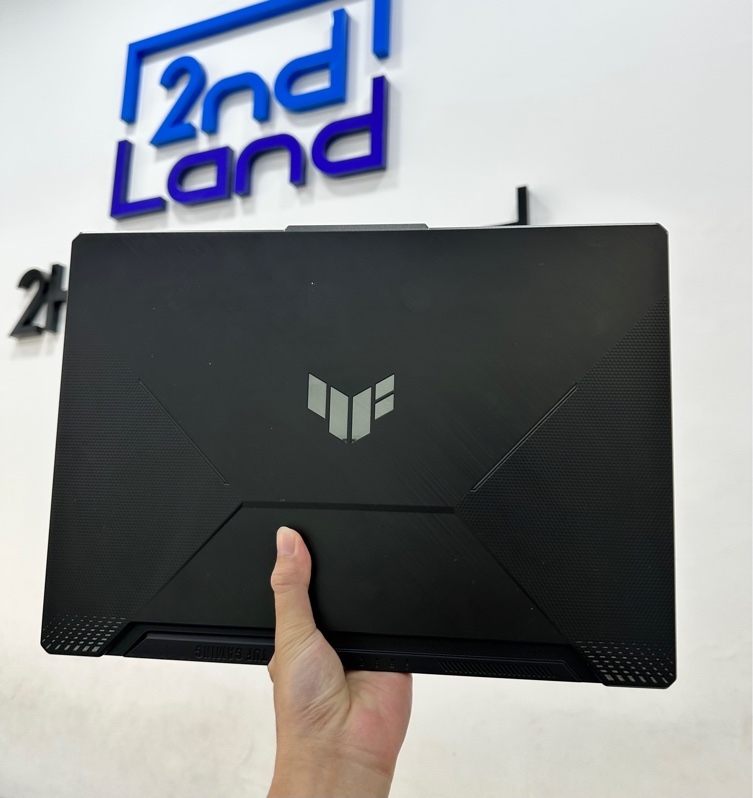 Laptop Asus TUF Gaming A15 - Model FA560N - Ryzen 5 7535HS/RTX 2050 - Ram 16/512GB SSD (100%) - Pin 89% - Màu đen - Ngoại hình 98% - Kèm sạc