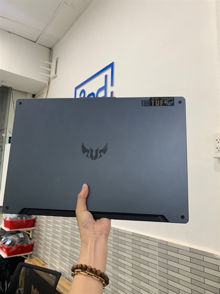 Laptop Asus Tuf Gaming A17 FA 706II - Ryzen 7 4800H - 16/512 SSD - GTX 1650Ti - Màu đen - Pin 60% - Ngoại hình: 97% - Body, kèm sạc