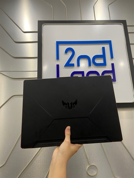 Laptop Asus Tuf Gaming F15 FX506 LHB - i5-10300H - Ram 8/512SSD - GTX 1650 - Pin 62% - Màu đen - Ngoại hình: 97% - Bể góc C, 2 đường phản quang , tróc phím E,F,C,ALT - Kèm sạc