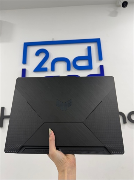 Laptop Asus TuF Gaming F15 FX506HF - i5 11400H - Ram 8/512GB RTX2050 - Màu đen - Pin 85% - Ngoại hình 98% - Màn ám vàng , tối viền nhẹ - Kèm sạc
