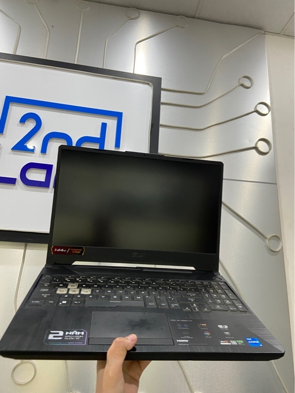 Laptop Asus Tuf Gaming F15 FX506Hf - i5-11400H - RTX 2050 - Ram 16/512GB - Pin 75% - Màu đen - Ngoại hình: 97% - Kèm Box + sạc