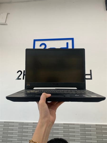 Laptop Asus Tuf Gaming F15 FX506HLB - i5-10300H - GTX 1650 - 8/512SSD - Màu đen - Pin 69% - Ngoại hình: 98% - Màn trầy nặng, ám hồng - Body, kèm sạc 1
