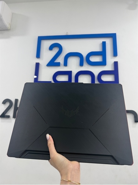 Laptop Asus TuF Gaming F15 FX506LHB - i5-10300H - 8/512GB SSD - GTX 1650 - Màu đen - Pin 58% - Ngoại hình 97% - Màn phản quang , hồng nhẹ , loạn touchpad , trầy xước , tróc phím - Kèm sạc